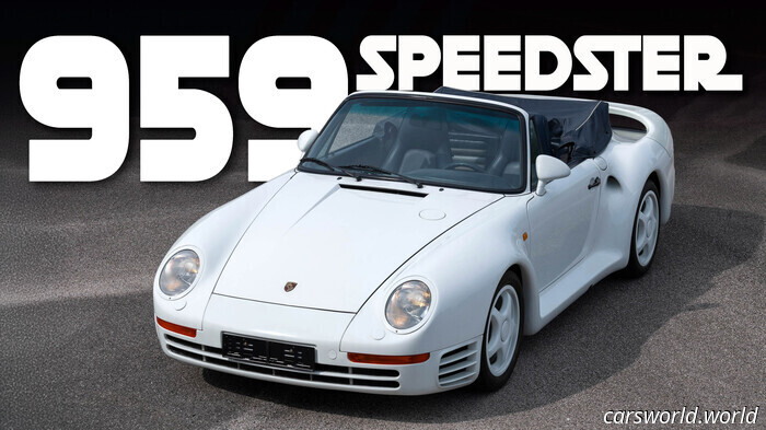1 De 1 Porsche 959 Speedster Es Un Unicornio Superdeportivo | Carscoops